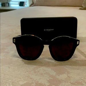 GIVENCHY Swarovski Crystal  Wayfarer Sunglasses